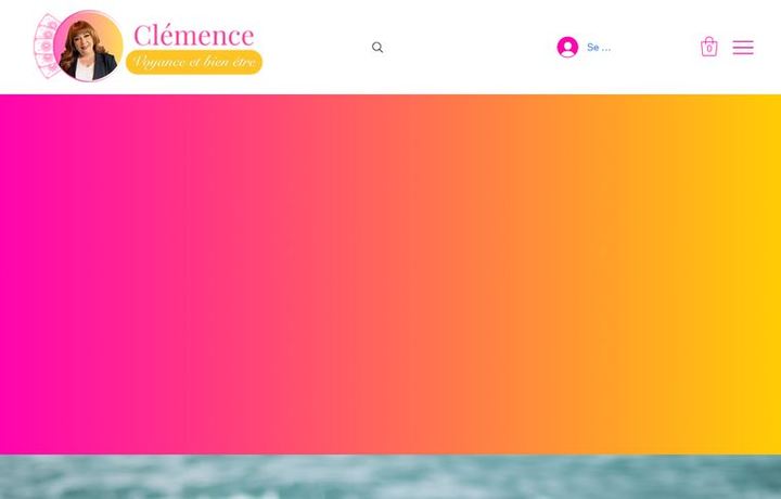 Page d'accueil de clemence-voyance-bienetre.com