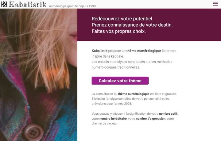 Page d'accueil de kabalistik.com