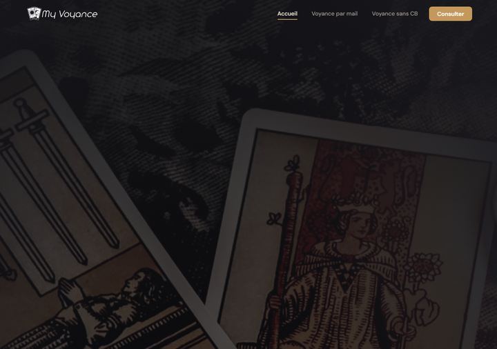 Page d'accueil de myvoyance.net