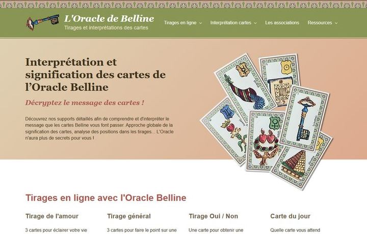 Page d'accueil de oracle-de-belline.com