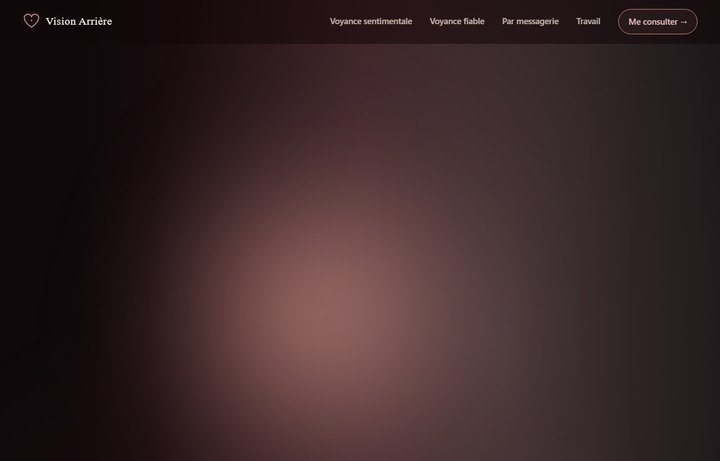 Page d'accueil de visionarriere.com
