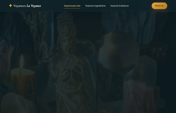 Page d'accueil de voyances-lavoyance.com
